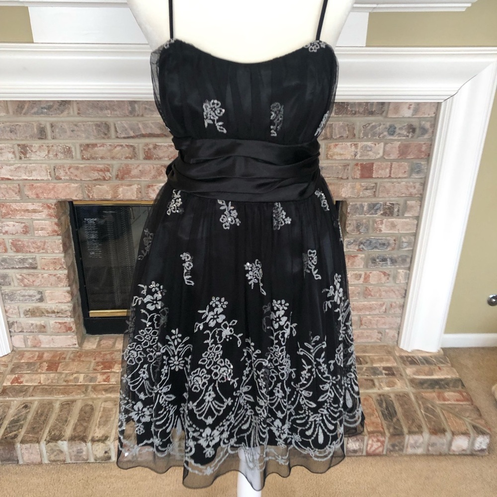 Black party dress Size 7